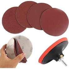 Uravas Store Cırt Zımpara Seti + Matkap Aparatı 115 mm (10 Parça)