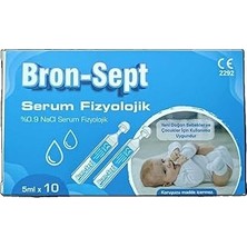 Uravas Store Bron-Sept Serum Fizyolojik 5 ml 10'lu Flakon