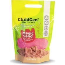 Uravas Store Childgen Kinetik Kum 907 gr Poşet Pembe