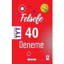 Delta Kültür Yayınevi Tyt Felsefe 40 Deneme