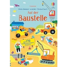 Uravas Store Mein Immer-Wieder-Stickerbuch: Auf Der Baustelle: Mit 170 Wiederablösbaren Stickern (Meine Immer-Wieder-Stickerbücher)