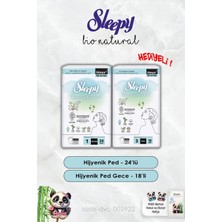 Uravas Store Sleepy Hijyenik Ped Gece 18'li ve Normal 24'lü Bio Natural Sleepy ve Rosie