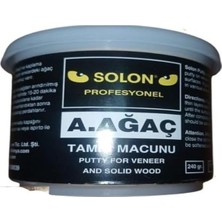 Uravas Store Solon Çok Amaçlı Ahşap Parke Masa Sehpa Çizik Çok Amaçlı Tamir Dolgu Macunu Akçaağaç 240 gr