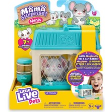 Uravas Store Little Live Pets Llp Anne ve Yavruları Mini Fare Oyun Seti S2 LP301100