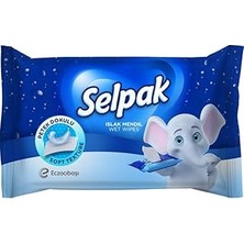 Uravas Store Selpak Klasik Islak Cep Mendili 3'lü