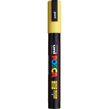 Uravas Store Uni-Ball Pc-5m Su Bazlı Poster Markörü, Sarı