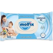 Uravas Store Molfix Izotonik Islak Havlu Hassas Ciltler 60 Yaprak
