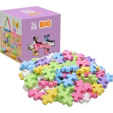 Uravas Store Plus Plus Big Pastel, 100 Parça Inşa ve Yapı Seti Oyuncağı