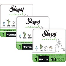 Uravas Store Sleepy Natural Ultra Hassas Hijyenik Ped Normal 144 Adet Ped