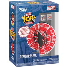 Uravas Store Funko Bitty Pop Display: Marvel- Spider-Man Web, Oyuncak Figür