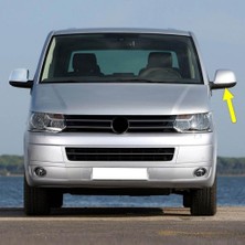 Uravas Store Sol Dış Dikiz Ayna Alt Kapağı Siyah 7E1857603B Vw Caravelle ile Uyumlu 2010-2015