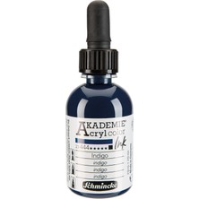 Uravas Store Schmincke Akademie Akrilik Mürekkep 50 ml 444 Indigo