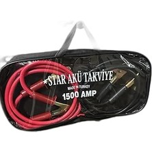 Uravas Store Star Çantalı Akü Takviye Kablosu 1500 Amper 2 Metre