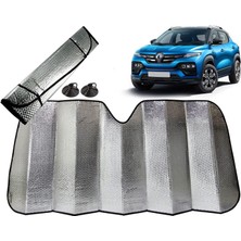 Uravas Store Wonkey - Katlanabilir Metalize Ön Cam Oto Araba Güneşliği, Araç Isı Koruyucu Güneşlik 140X70CM