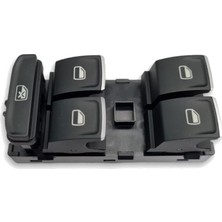 Uravas Store VASS41 Sol Ön Kapı Cam Düğme Takımı Kromlu 5G0959857G Vw T-Cross ile Uyumlu 2019-2022