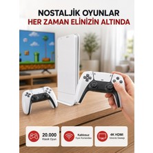 Valor 2 Kollu Kablosuz 4K Tv Uyumlu Klasik Oyun Konsolu