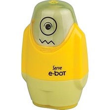 Uravas Store Serve E-Bot Silgili Kalemtiraş Fosforlu Sari