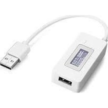 Uravas Store Arduino Dc 3-7V USB Voltmetre Ampermetre Göstergeli Mobil Şarj Kapasite Test Edici