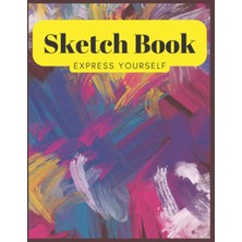 Uravas Store Independently Published Sketch Book: Notebook For Painting, Drawing, Writing, Sketching 150 Pages, 8.5X11