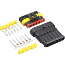 Uravas Store Super Seal Konnektör Takım - Erkek/dişi (6 Pin)