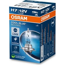 Uravas Store Osram Ampul 12V H7 55W Cool Blue Intense Serisi%20 Fazla Beyaz Işık Osr 64210CBN