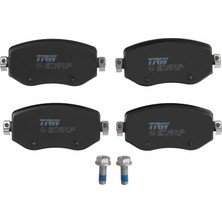 Uravas Store Trw Fren Balatası Ön Renault Megane Iv 1.5 Dcı K9K/1.6 Sce/1.2 Tce H5F 16, Megane Iv 1.3 Tce H5H 18, Megane Iv 1.5 Blue Dcı K9K 19, Megane Iv 1.0 Tce 20 GDB2175