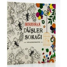 Uravas Store Beleşe Eğlenceli ve Huzurlu Mandala Boyama Defteri Düşler Serisi Çoktan Seçmeli Özel Boya Kitabı Büyükler Yetişkinlik Için Stress Azaltıcı Etkinlik Defteri Boya/hayal Et/çiz (Düşler Sokağı)