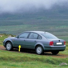 Uravas Store Sol Ön Kapı Çıtası Siyah Plastik 3B0853515 Vw Passat B5 ile Uyumlu 1997-2000