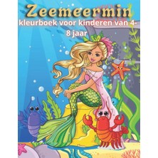 Uravas Store Independently Published Zeemeermin Kleurboek Voor Kinderen Van 4-8 Jaar: Kleurboek Voor Kinderen En Meisjes. 50 Grote, Duidelijke Foto's. Maat 8.5X11