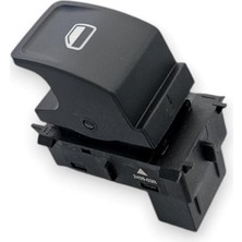 Uravas Store Sağ Arka Yolcu Kapısı Cam Düğmesi Yeşil 5JA959855 Skoda Rapid ile Uyumlu 2012-2016