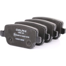 Uravas Store Delphi Fren Balatası Arka Ford Focus Iı 2.5 05-12, Mondeo Iv 1.6/2.0/2.3/2.5 07-15, Mondeo Iv Turnier 1.6/2.0 09-15, Volvo S80 Iı 2.0/2.5 08-12 LP1969