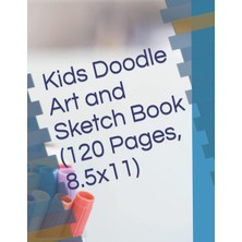 Uravas Store Kids Doodle Art And Sketch Book (120 Pages, 8.5X11)