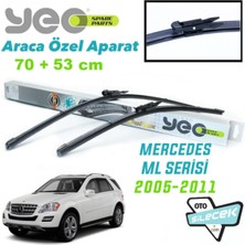 Uravas Store Yeo Mercedes ml Serisi ile Uyumlu Ön Silecek Takımı 2005-2011 Aeroflex