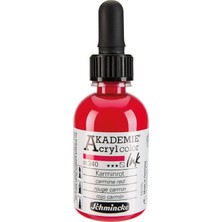 Uravas Store Schmincke Akademie Akrilik Mürekkep 50 ml 340 Carmine Red