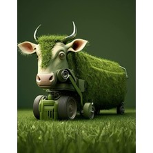 Uravas Store Independently Published Funny Cow Mower Sketchbook