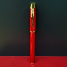 Hace Bazaar Metal Kırmızı Roller Kalem