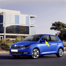 Uravas Store Sol Dikiz Ayna Sinyal Lamba Camı 6V0949101 Skoda Fabia 3 ile Uyumlu 2015-2018