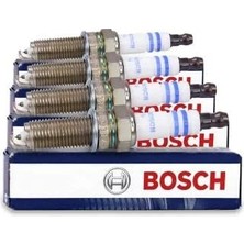 Uravas Store Ford Fiesta ile Uyumlu 1.6 Benzinli Buji Seti 2009-2017 Bosch