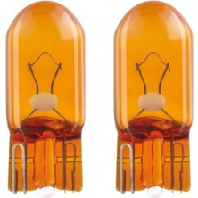 Uravas Store WY5W T10 Dipsiz Turuncu Ampul 12V 5W (2 Adet) DKM9856NM ile Uyumlu