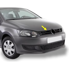 Uravas Store Ön Panjur Kromsuz Siyah Tip 6R0853651B Vw Polo ile Uyumlu 2010-2014