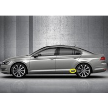 Uravas Store Sol Marşpiyel Arka Uç Krom Çıta 3G0898985 Vw Passat B8 ile Uyumlu 2015-2019