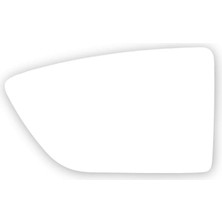 Uravas Store Sol Dış Dikiz Aynası Camı Isıtmalı 5F0857521C Seat Leon 3 ile Uyumlu 2013-2020
