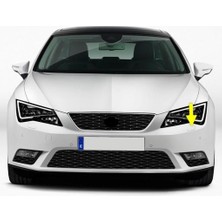 Uravas Store Sol Ön Far Yıkama Kapağı 5F0807753 Seat Leon 3 ile Uyumlu 2013-2016