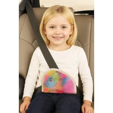 Uravas Store Tie-Dye Emniyet Kemeri Düzenleyici, Çocuklar Için Gökkuşağı Renkleri, Araba Koltuğu Konfor Pedli, Omuz Koruyucu, Boyun Kesme Önleyici, Kaymaz Iç Yüzey, Ergonomik Tasarım