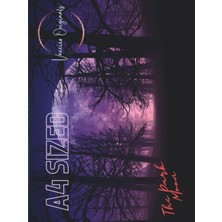 Uravas Store The Dark Moon :a4 Sketch Artist Book- Drawing Notebook- 76 Pages: Artist Version
