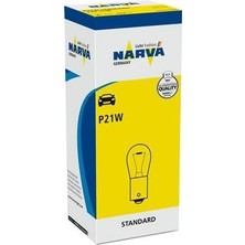 Uravas Store Narva Ampul 12V 21W 93 Tek Duy Düz Tırnak P21W