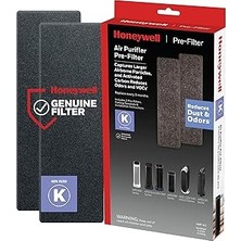Uravas Store Honeywell Ev Kokusu ve Gaz Azaltıcı Ön Filtre, 2'li Paket, Siyah