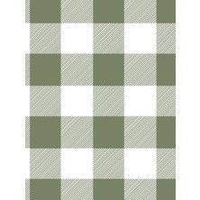 Uravas Store Olive Green Buffalo Plaid Sketchbook/scrapbook/blank Pages: 150 Page Sketchbook/scrapbook