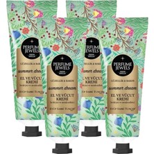 Uravas Store Eyüp Sabri Tuncer Perfume Jewels Summer Dream El Kremi 50ML x 4