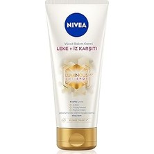 Uravas Store Nıvea LUMINOUS630 Leke ve Iz Karşıtı Vücut Bakım Kremi 200ML, Çatlak ve Güneş Lekesi Iyileştirici, 48 Saat Nemlendirici